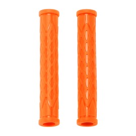 Hihaha 3/8" 10mm Universal Motorcycle Brake Lever Cover Non Slip Rubber Brake Lever Grip Sleeve for Motorcycle Scooter Bicycle Bike Orange 1pair