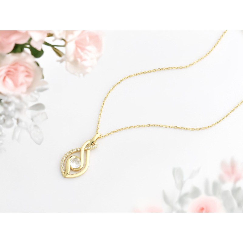 Sofia Milani - Women's Necklace 925 Silver with Zirconia Stones