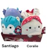 Squishmallows Original Squishmallows 11” Rostam, Coralie,Strobe