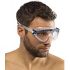 Cressi Unisex's Skylight - anteojos de natación, color azul Nery/negro,