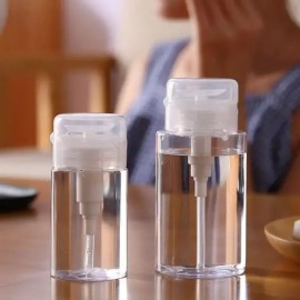 bns 아세톤 푸쉬토너 공병 원터치 보관 펌핑 4종 화장솜 소분공병 [100ml _x000D_] bns Acetone Push Toner Bottle One-Touch Storage Pumping 4 Types Cotton Pad Dispensing Bottle [100ml]