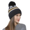 Belle Dame Winter Beanie Hat for Women Knit Snowflake Hat