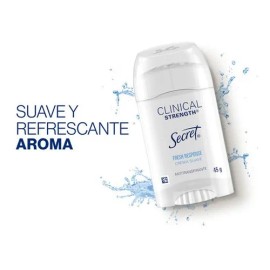 Desodorante Secret Clinical Strength Crema 45 G Mujer Fragancia Fresh Response