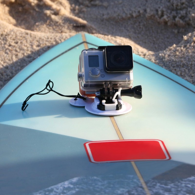 Sosoport Surfing Kit Action Camera Mounts for Surfboard Fixed Base