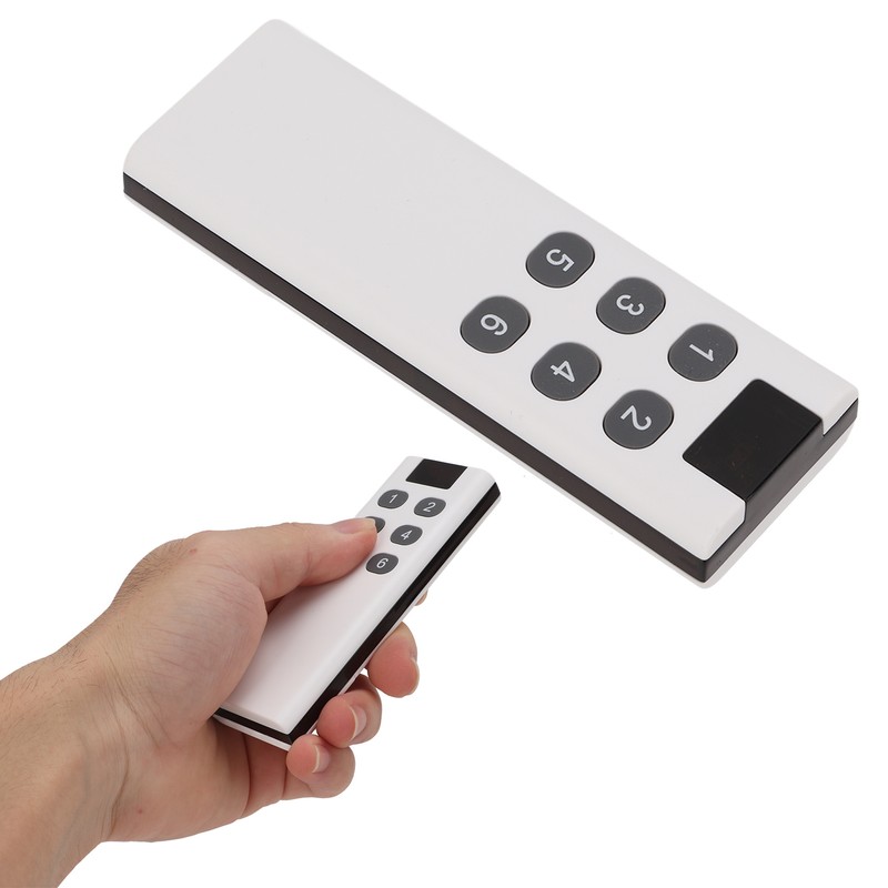 433MHz Remote Control 6 Keys 100 Meters High Sensitivity Fashionable