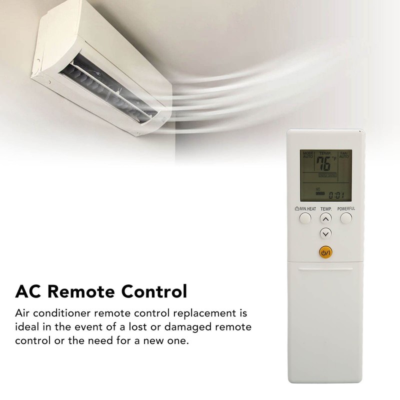 Air Conditioner Remote Control, for AR REF ASU12RLS3 AR REG1U