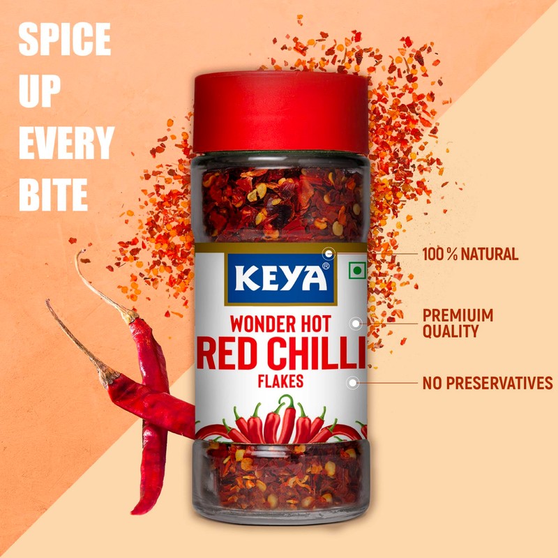 Keya Red Chilli Flakes Dry Red Chilli Flakes Seasonings Aromatic