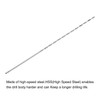 sourcing map 5 Pcs 1mm Mini Micro Twist Drill Bits,