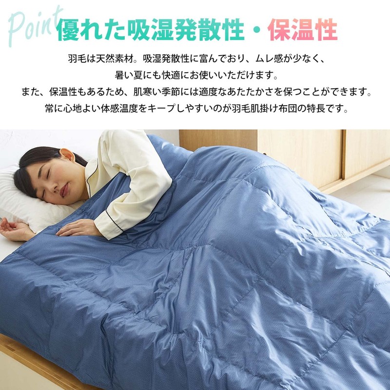 Showa Nishikawa Down Comforter Set of 2, For Spring, Summer,