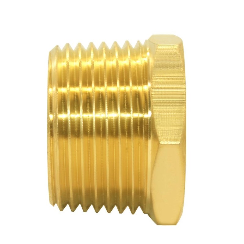 Joywayus Brass 1/2" NPT Female × 3/4" G Male Thread