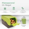 Novaliv Vegetable Box Potato Storage Container 3.5 L to 9