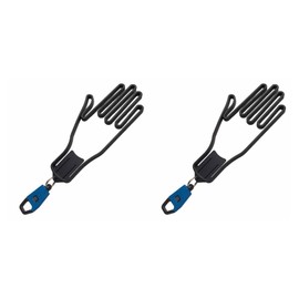 urban field Glove Hanger, Golf Glove Hanger, Caddy Bag, Mounting, Holder, Glove Hanger, Dry, Anti-deformation, Set of 2 (Blue)