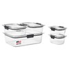 Rubbermaid Brilliance Food Storage Containers, Set of 5 (10 Pieces),