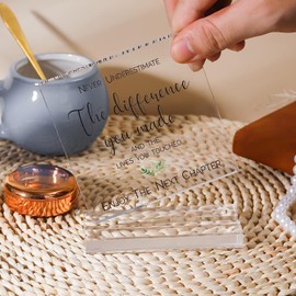 Retirement Gifts for Women/Men, Acrylic Plaque Farewell Gifts, Happy Retirement Gifts, Leaving Job Gifts, Going Away Gift for Colleagues/Friends/Boss/Doctor/Nurse/Teacher/Coworkers, Goodbye Gift