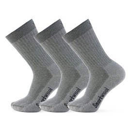Smartwool Men's Hike Classic Edition Full Cushion 2nd Cut Crew Socks Multipack Medium Gray X-Large