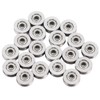 Hilitand 20pcs V623ZZ V-Groove Ball Bearings Carbon Steel Pulley for