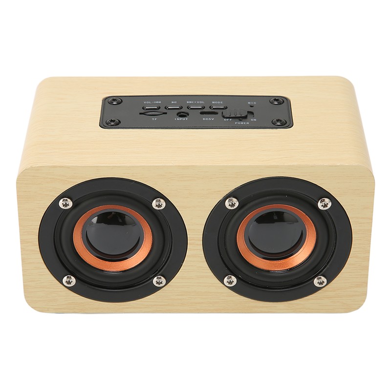 Retro Bluetooth Speaker Built in Mic Portable Wireless Speaker Supports