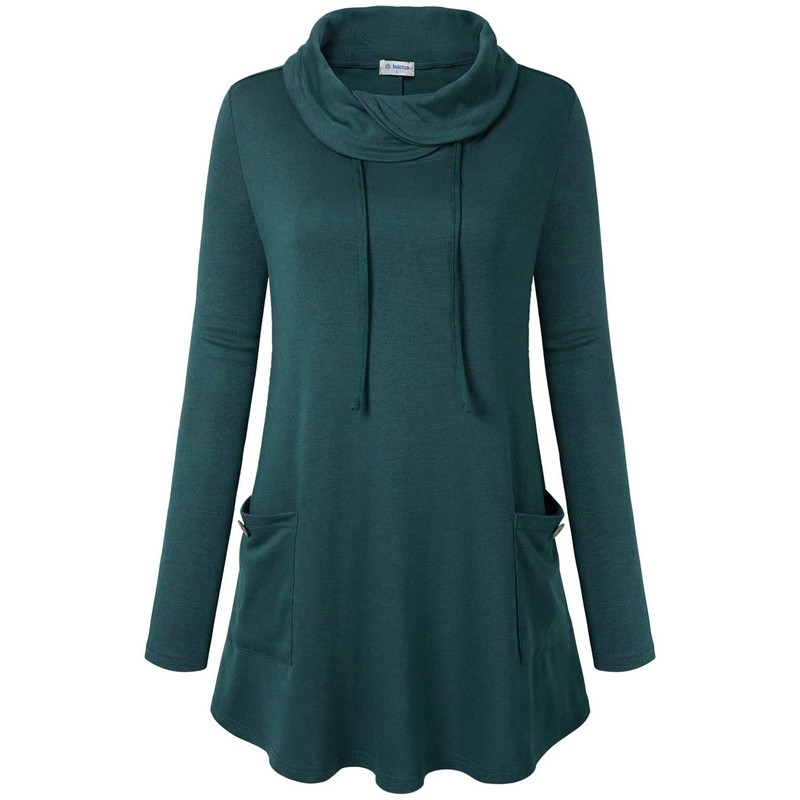 Bulotus Tunics for Women to wear with Leggings Long Sleeve