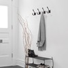 khtumeware Wall Hooks,5 Pack Coat Hooks Hardware Towel Hooks for