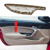 MUTUSAISI Front Left Beige Leather Door Panel Lid Armrest Fit