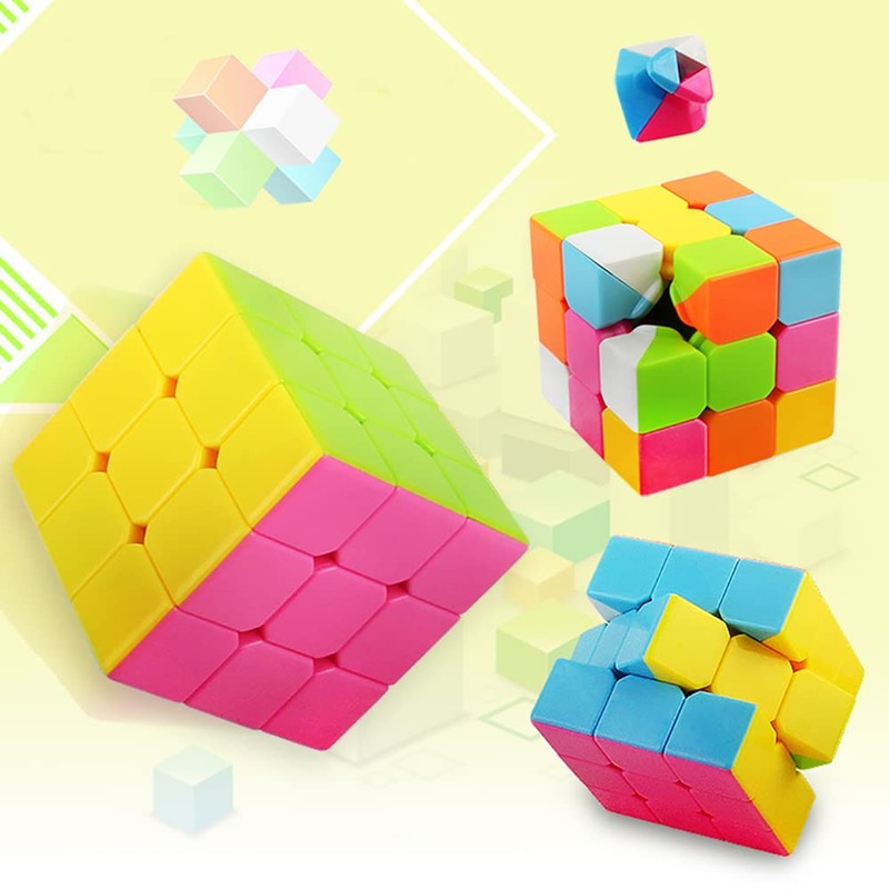 Speed Cube 3x3 Magic Cube 3x3x3 (56mm) Educational Puzzles Toys