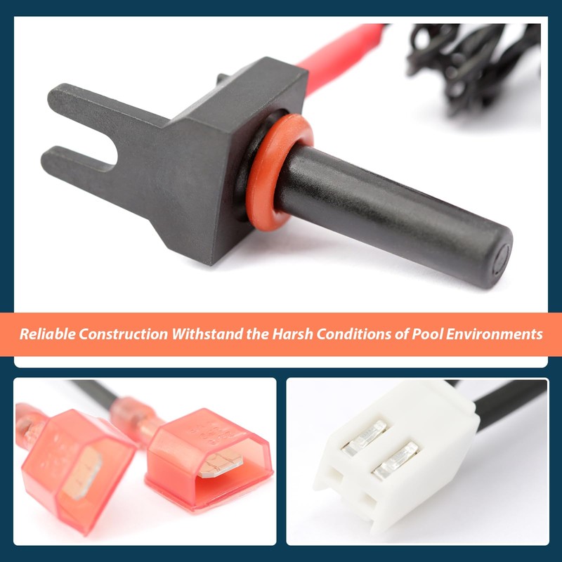 Lisnhlin ECS0275 Water Temperature Sensor Compatible with AquaCal Pool Heater