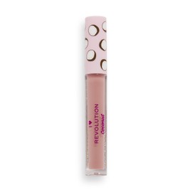 I Heart Revolution (IHEE0) Tasty Coconut Lip Gloss, Nude, Meringue, 2.2 ml