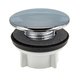 tecuro Tap Hole Plug Cover Rosette Diameter 42 mm Stainless Steel Viewing Plate