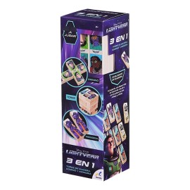 Novelty Juegos Torre De Madera, Dominó Y Memoria 3 En 1 Novelty 3