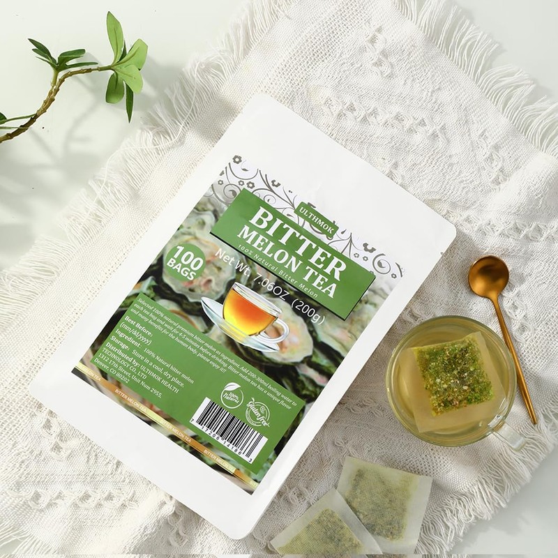 Premium 100 Bitter Melon Tea Bags, Made with 100% Pure