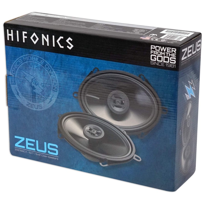 Hifonics (4) ZS5768CX 5x7 or 6x8 1000 Watt Coaxial Car