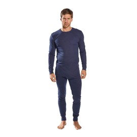 Portwest B123NAR5XL T-Shirt Termica Manica Lunga, Blu Navi, 5XL