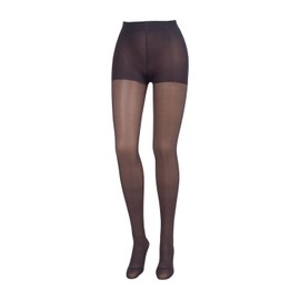 COMPRESSANA Calypso 70 den - Feinstrick Stützstrumpfhose - weich, luftig und transparent (appearance 20 den) - mittlere Stützwirkung mit 12-14 mmHg Kompression (Stütz-Klasse 2) - Größe IV - Farbe schwarz - 1 Stück