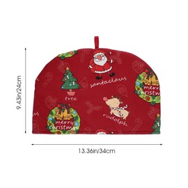 MAGICLULU Teapot Insulation Cover Retro Tea Kettle Christmas Teapot Cozy Tea Pot Cosy Modern Tea Cosy Small Tea Cosy Warming Keeping Cozy Thermal Tea Cosy Tea Quilt Warmer Cotton Enamel