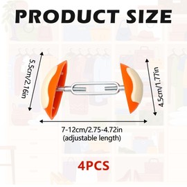 XNBTFK 4 PCS Shoe Stretchers for Women, Shoe Width Stretcher, Boot Stretcher, For Stretching Shoes,Adjustable Shoe Width Extender,You Can Make Shoes to Achieve a Perfect Fit