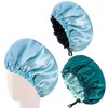 Satin Hair Cap, Sleeping, KANOSON 2 Pieces Satin Bonnet Sleep