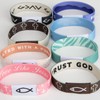 Daily Bible Verse Bracelet-Trust God - Color: God Is Greater