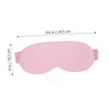 KOMBIUDA Fashionable Sleep Eye Mask Breathable Light Blocking Cover with