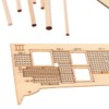 EsportsMJJ Wooden Sailing Boat Model, DIY Kit Halcon Ship Assembly