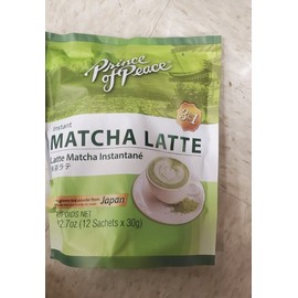 Prince of Peace 2 PACK PRINCE OF PEACE INSTANT MATCHA LATTE 14.8OZ 12 SACHETS EACH