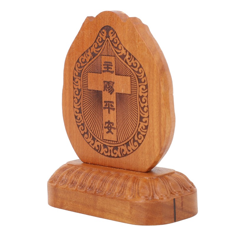 Wooden Holy Family Figurine Statue Exquisite Delicate Durable Stable Beech