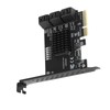 Expansion Card PCIE to 6Port SATA3.0 Hard Disk 6G PCIE3.0