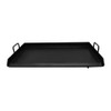 Black Steel Non Stick Coating Flat Top Griddle Plancha For