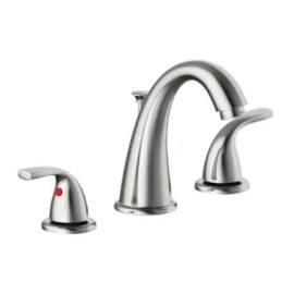 Faucet Seasons® Raleigh™ Two-Handle Widespread High-Arc  Faucet - Brushed Nickel (TR1)