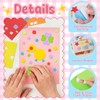 3260Pcs Foam Shape Stickers,EVA Foam Stickers with Assorted Shapes Colors