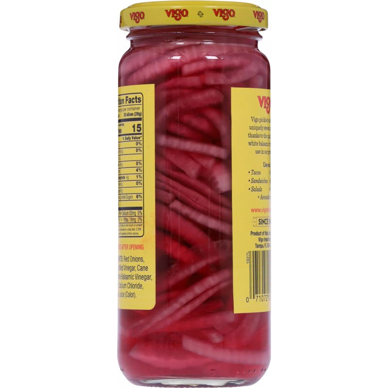 Vigo Onions Pickled Red 12 oz (Pack of 6)
