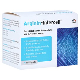 ARGININ-INTERCELL Kapseln 160 St