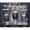 FRAGRANCE COUTURE IN-VICTORY INFAMOUS MENS 3PC GIFT SET(3.4 OZ EDP/S+BL+SG)