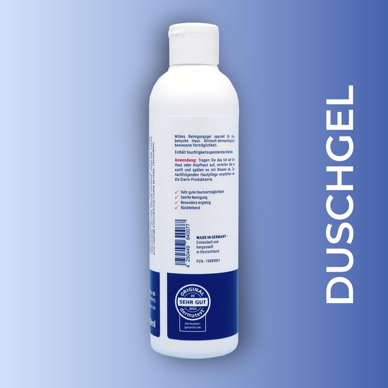 Diarin Duschgel für Haut & Haar, 250 ml - sanfte