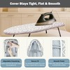 UniSimp Small Ironing Board Cover and Pad 12"x32" Small Iron